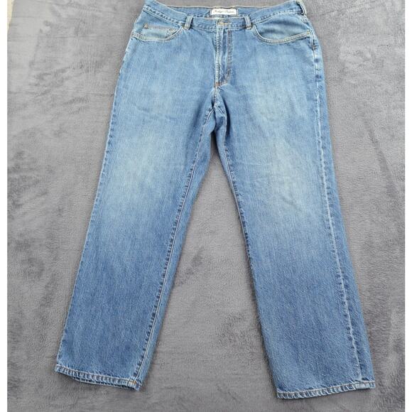 Vintage Indigo Palms Jeans Mens 40X32 Blue Classic Fit Actual 38x32 - Picture 1 of 14
